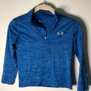 EUC Under Armour boy’s blue pullover size 6